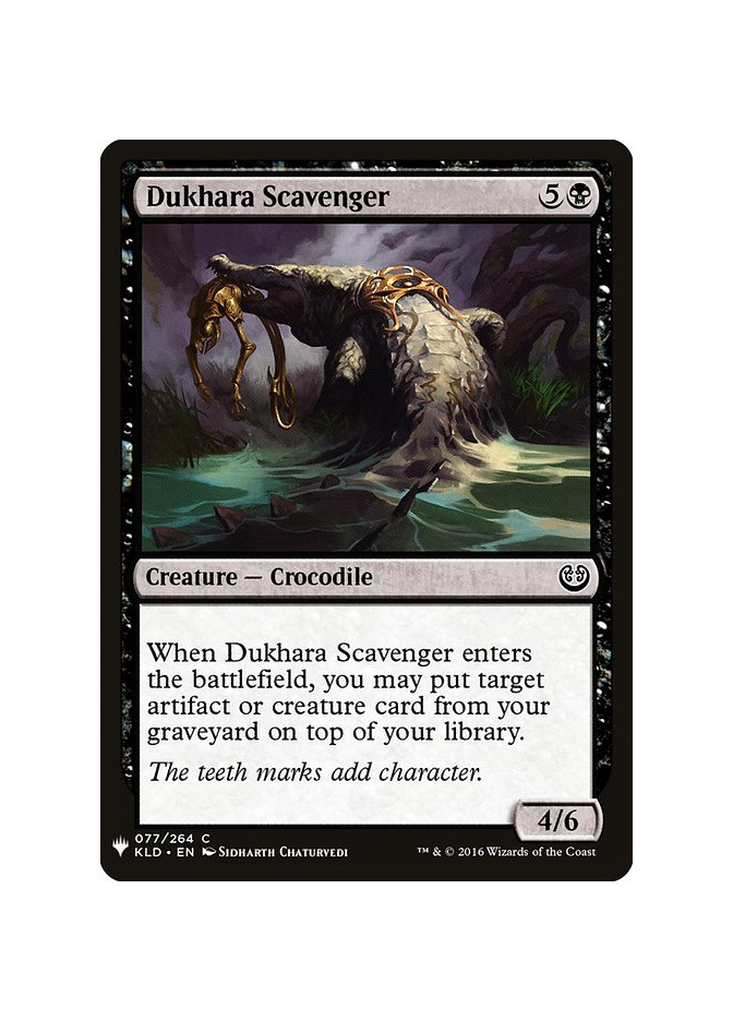 Dukhara Scavenger