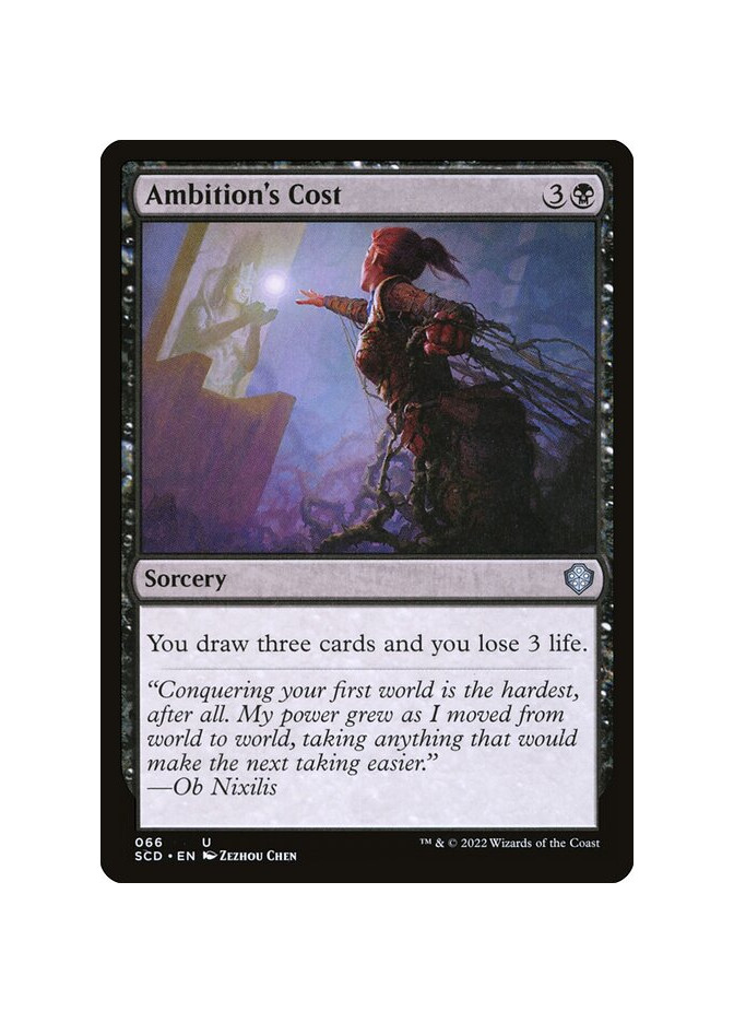 Ambition's Cost