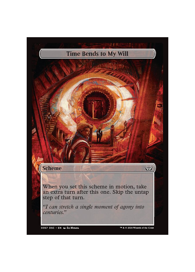 Time Bends to My Will