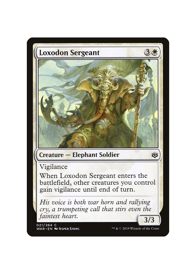 Loxodon Sergeant