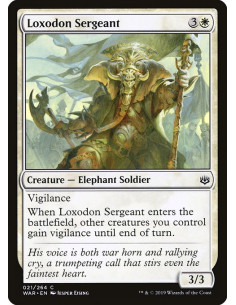 Loxodon Sergeant - Foil