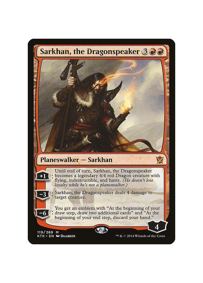Sarkhan, the Dragonspeaker - Foil