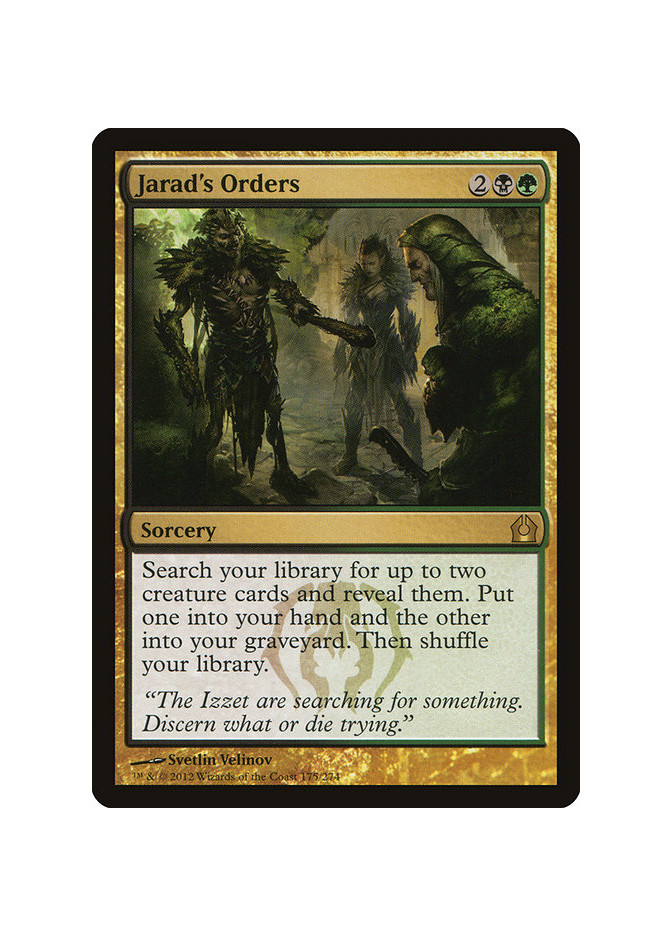 Jarad's Orders - Foil