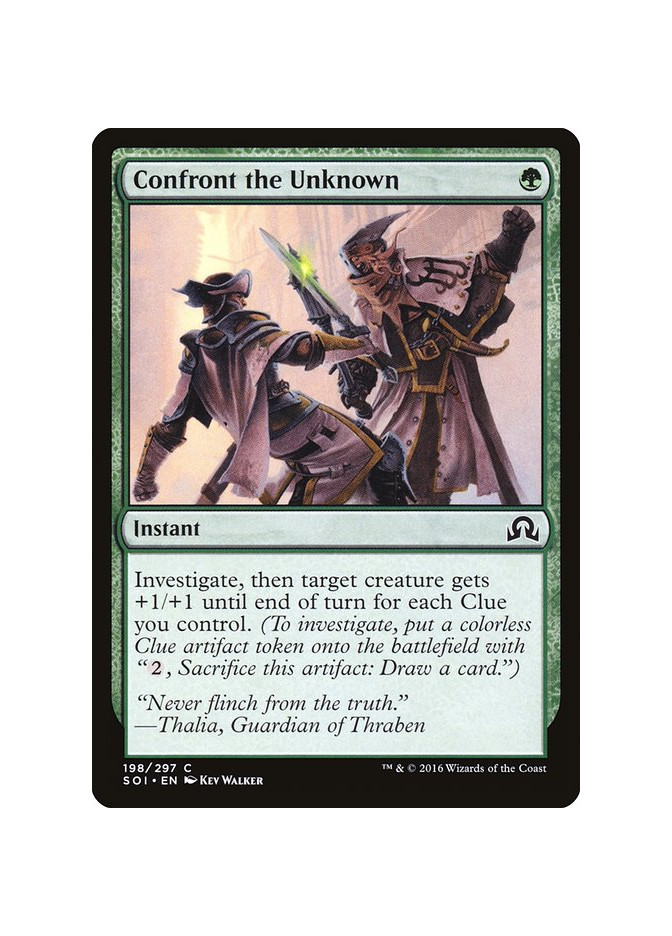 Confront the Unknown