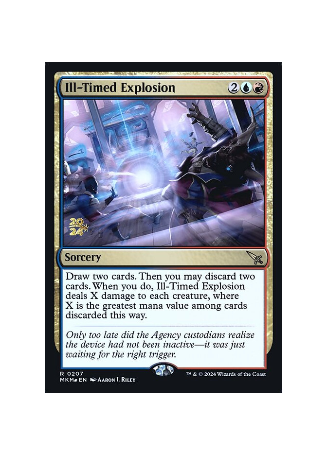 Ill-Timed Explosion - Foil