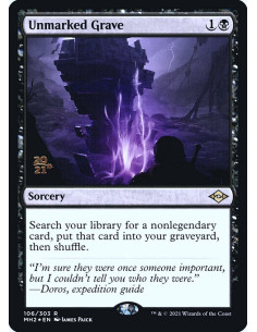 Unmarked Grave - Foil