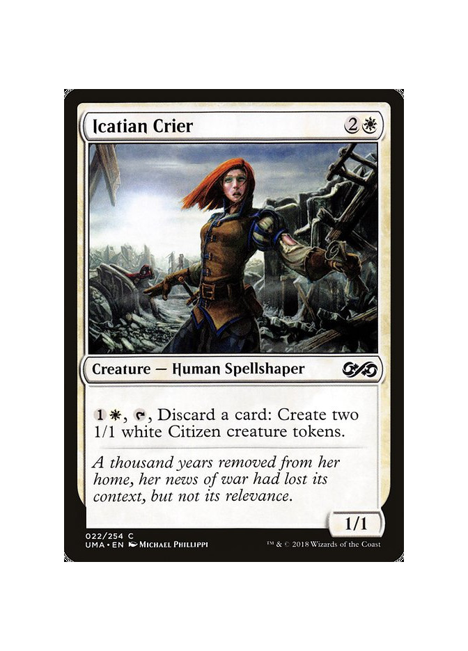 Icatian Crier - Foil
