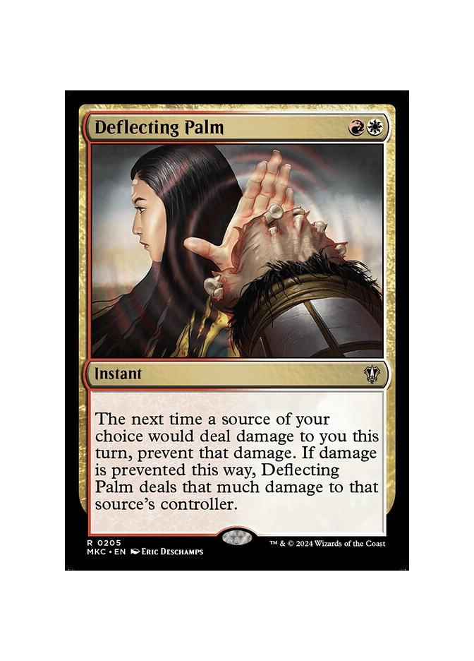 Deflecting Palm