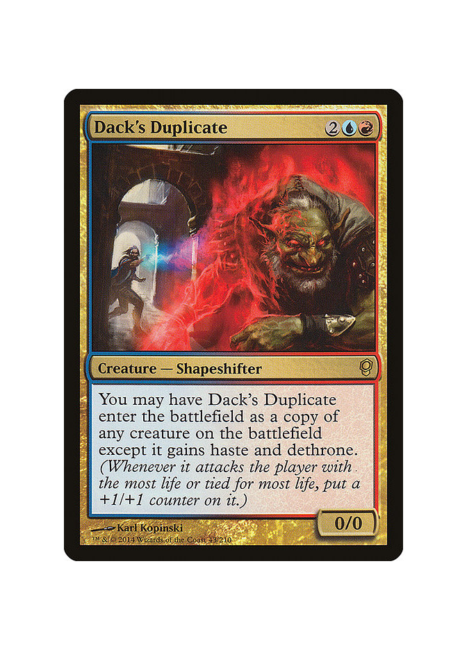 Dack's Duplicate - Foil