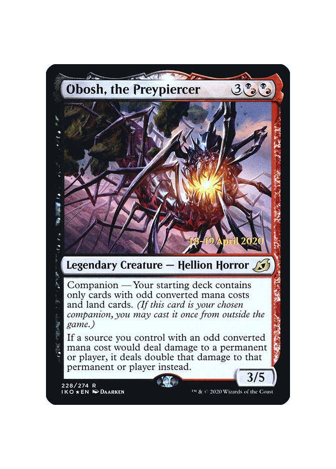 Obosh, the Preypiercer - Foil