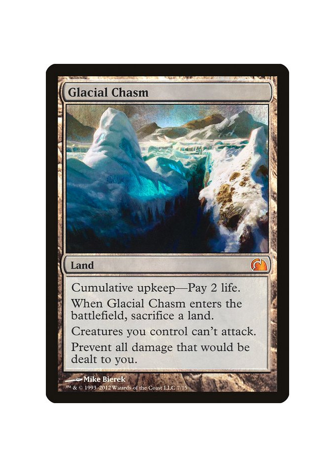 Glacial Chasm - Foil