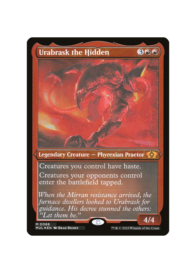 Urabrask the Hidden - Foil
