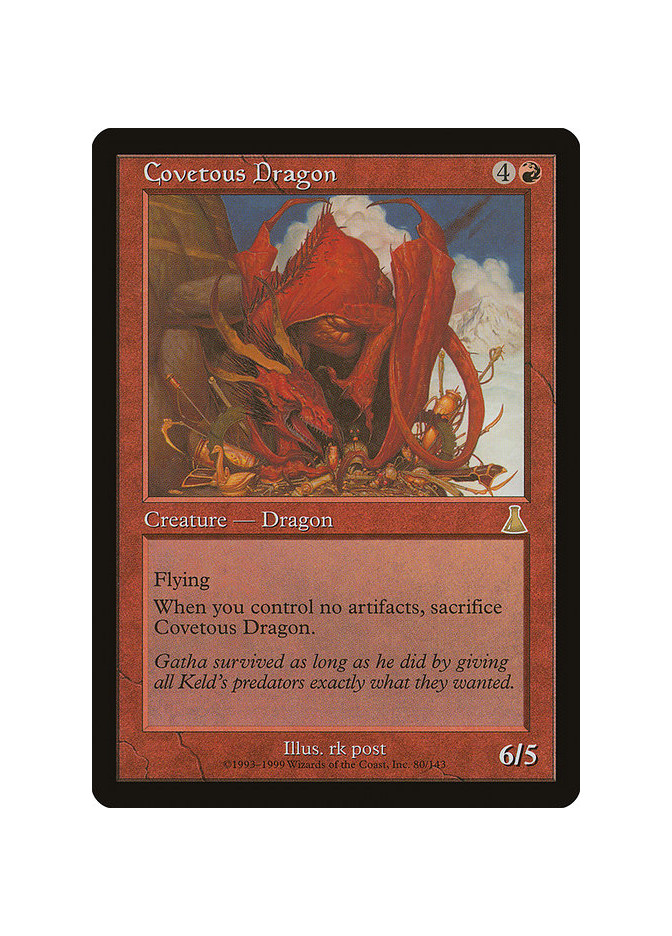 Covetous Dragon - Foil