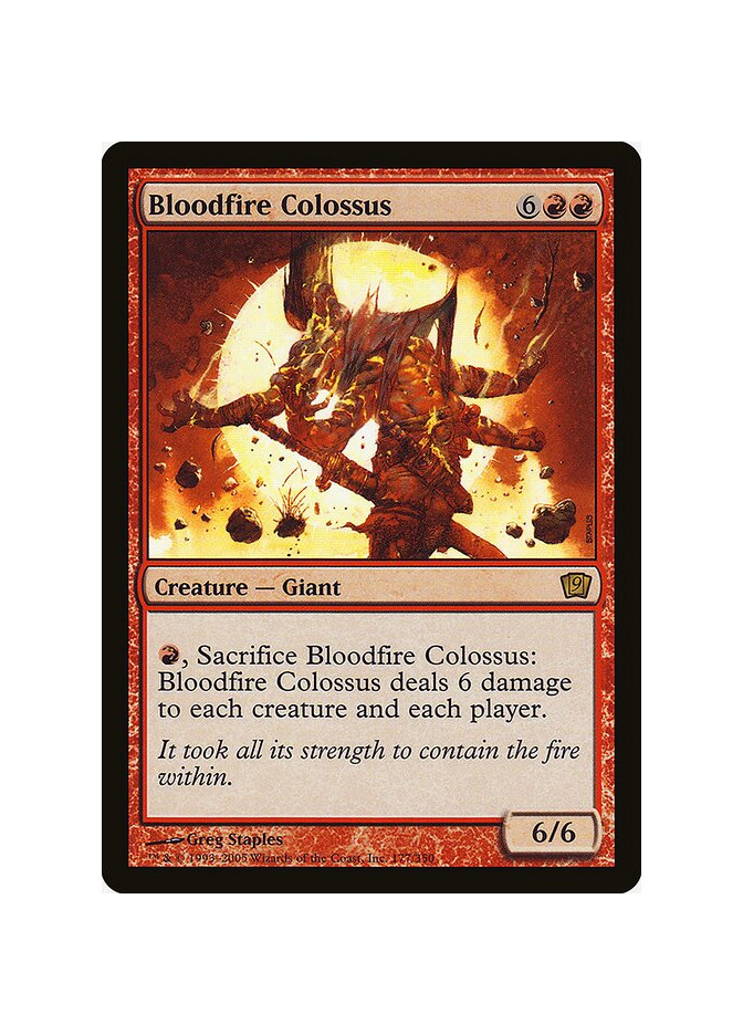 Bloodfire Colossus - Foil