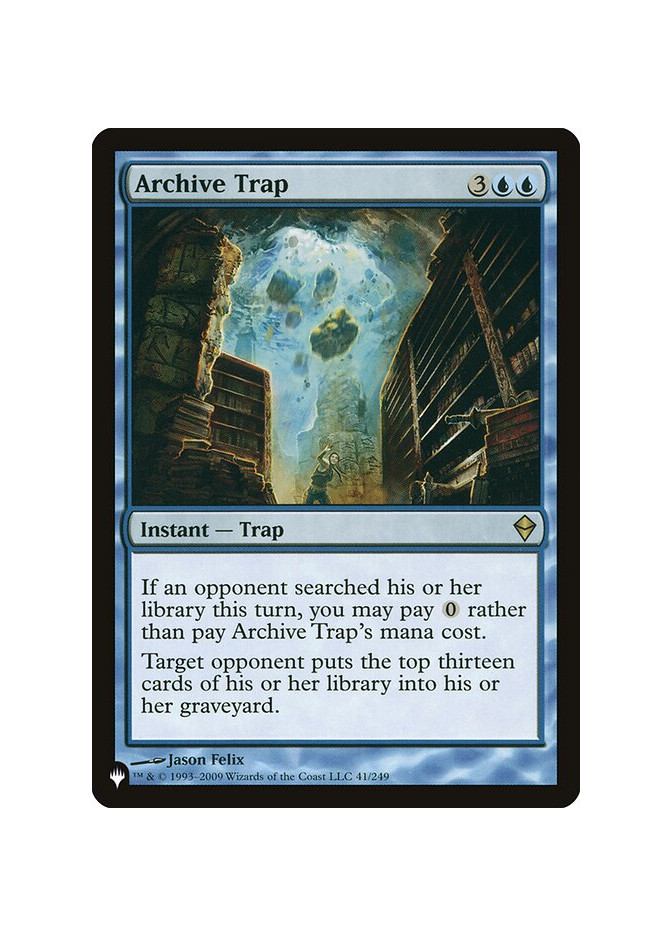 Archive Trap