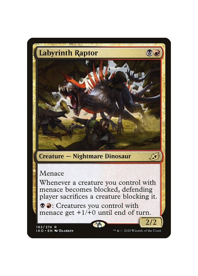 Labyrinth Raptor - Foil