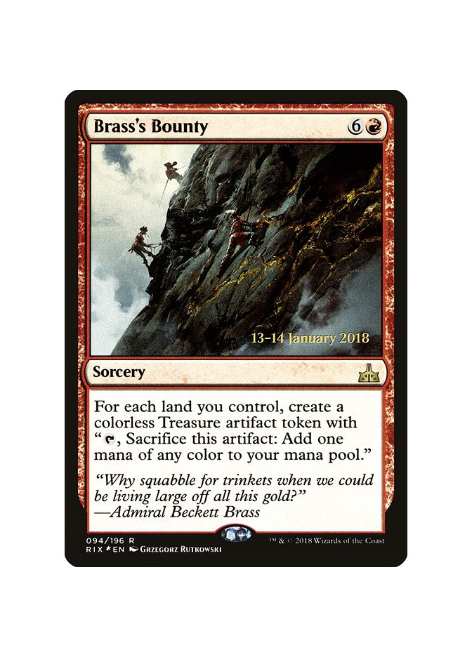 Brass's Bounty - Foil
