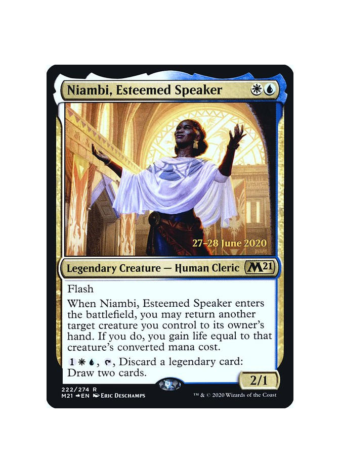 Niambi, Esteemed Speaker - Foil