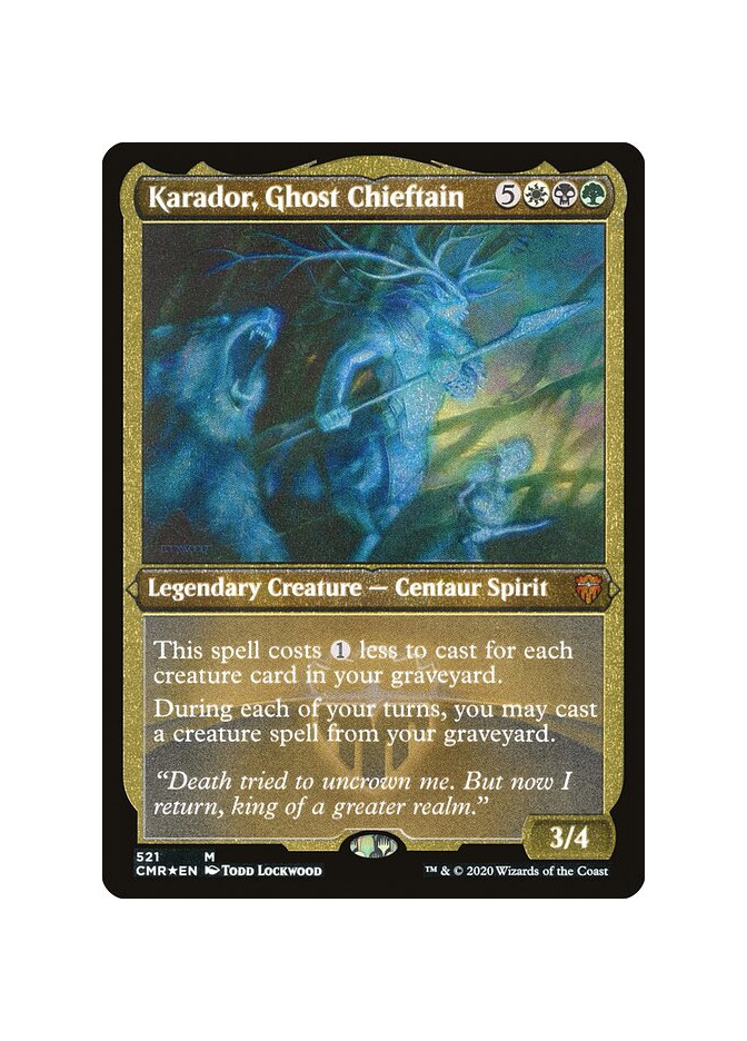 Karador, Ghost Chieftain - Foil