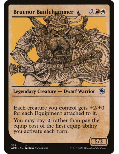 Bruenor Battlehammer - Foil
