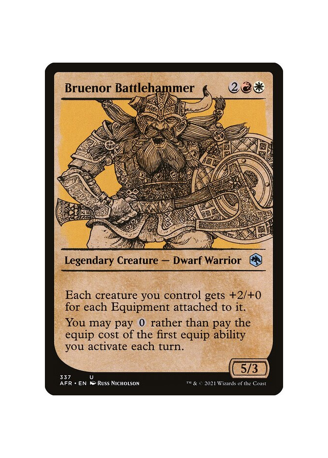 Bruenor Battlehammer - Foil