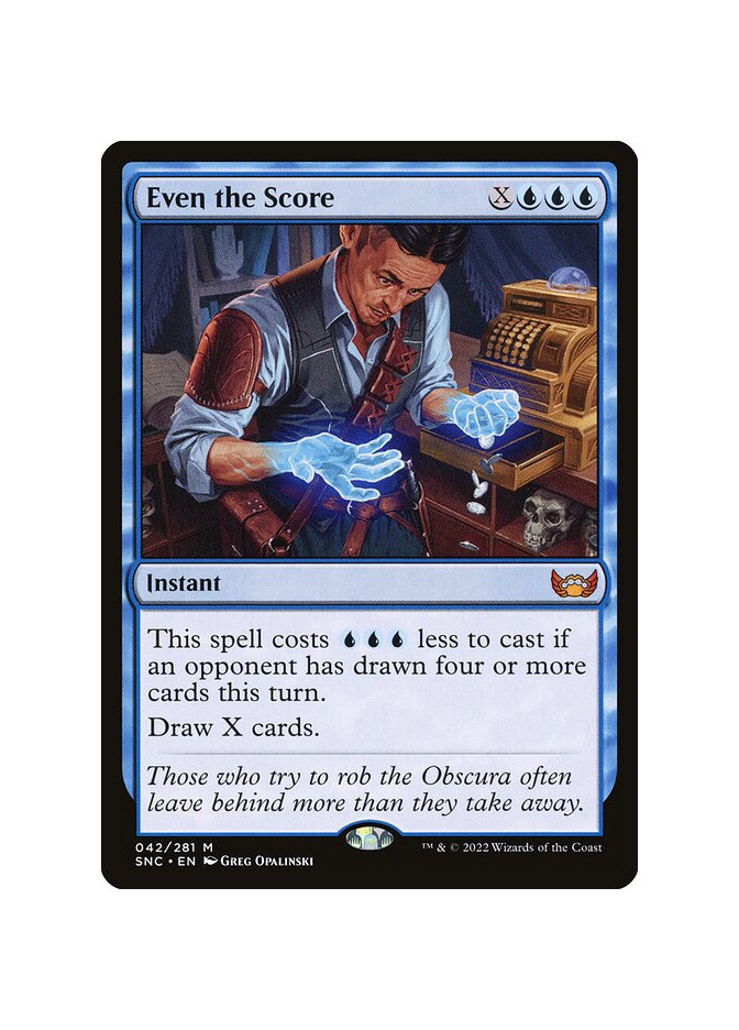 Even the Score - Foil