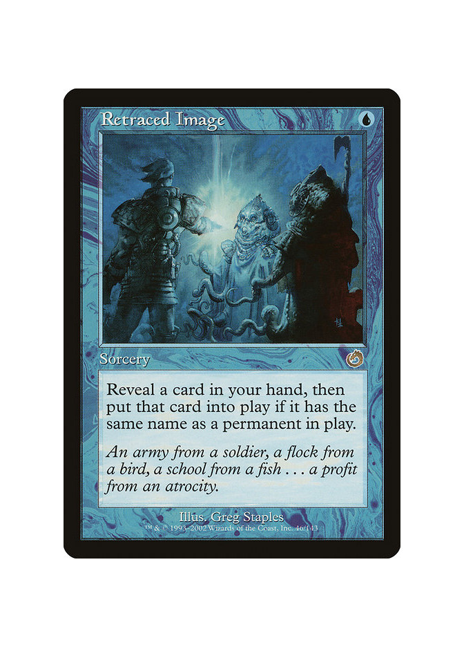 Retraced Image - Foil