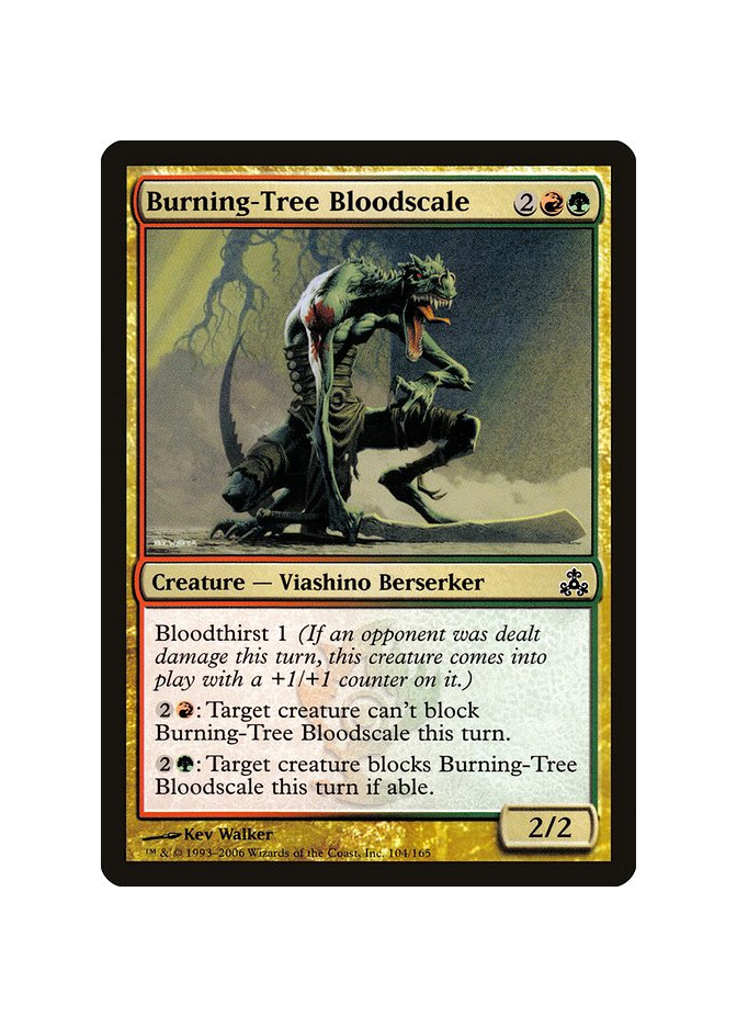 Burning-Tree Bloodscale