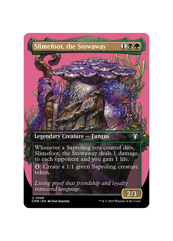 Slimefoot, the Stowaway - Foil