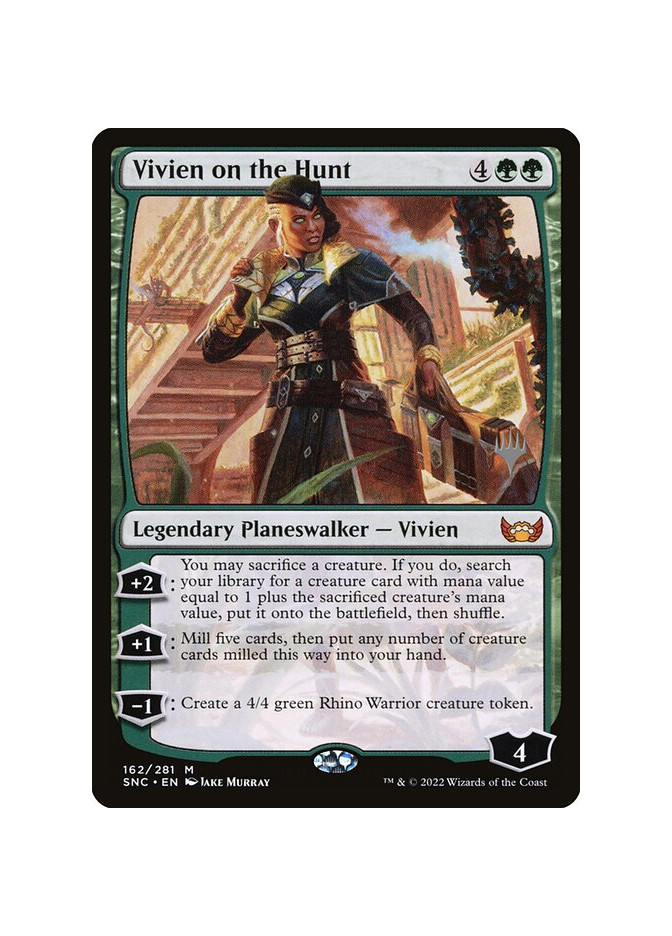 Vivien on the Hunt - Foil