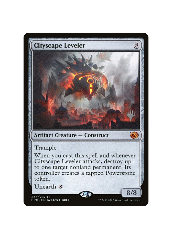 Cityscape Leveler - Foil