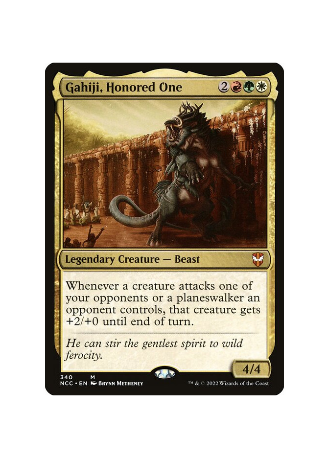 Gahiji, Honored One