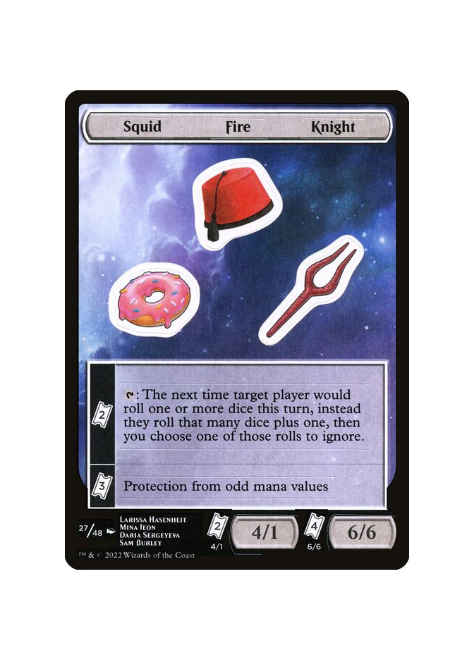 Squid Fire Knight