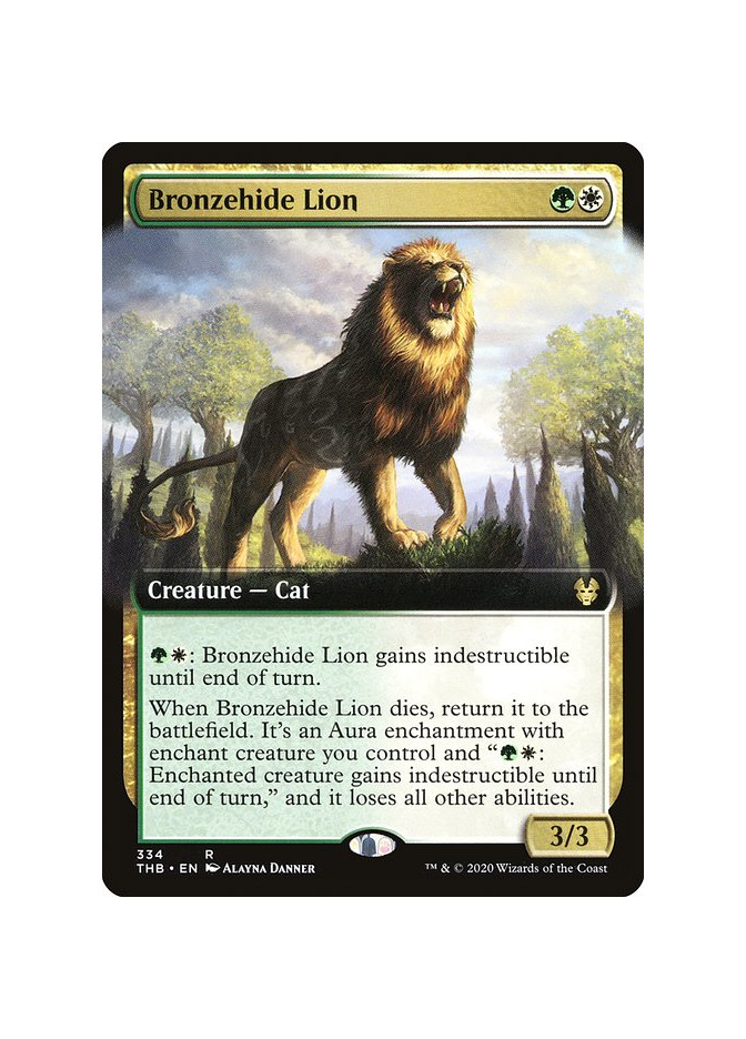 Bronzehide Lion - Foil
