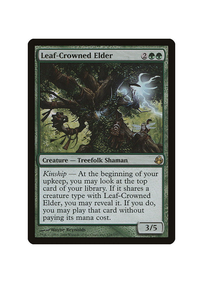 Leaf-Crowned Elder
