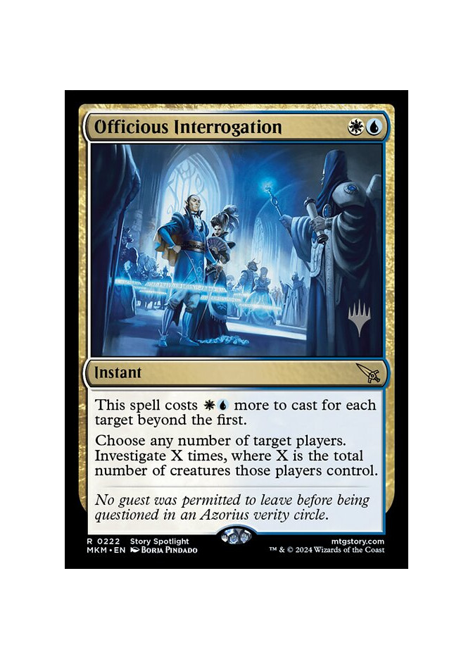 Officious Interrogation