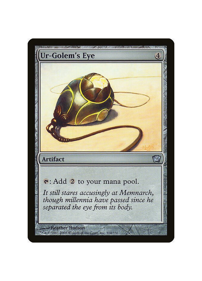 Ur-Golem's Eye - Foil