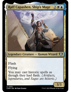 Raff Capashen, Ship's Mage