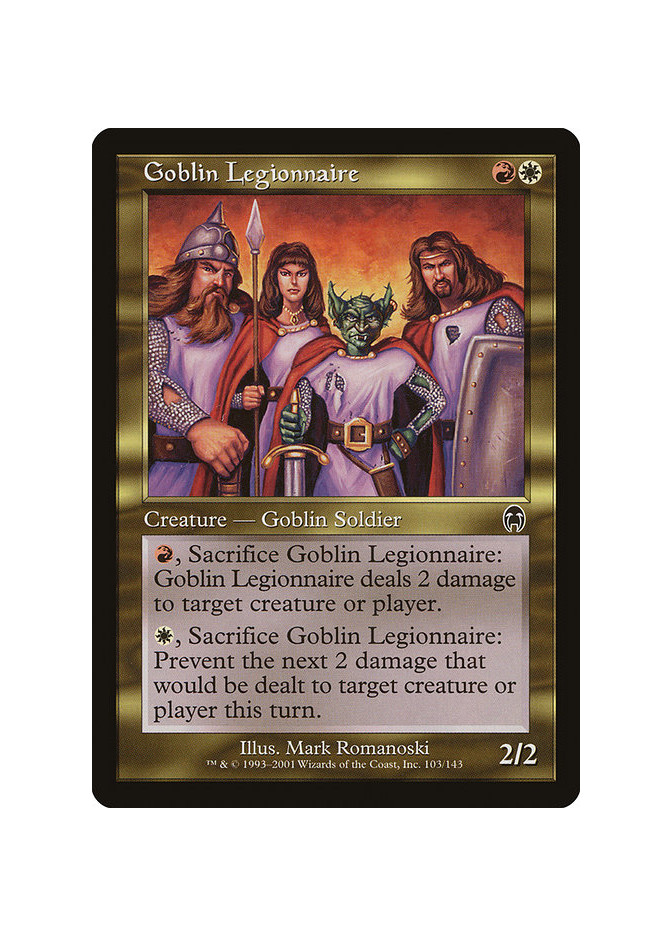 Goblin Legionnaire - Foil