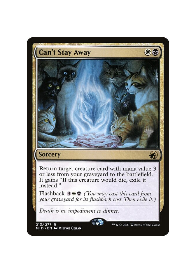 Can't Stay Away - Foil