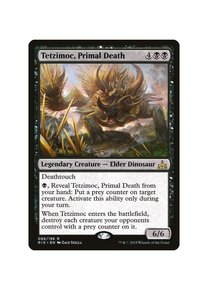 Tetzimoc, Primal Death - Foil