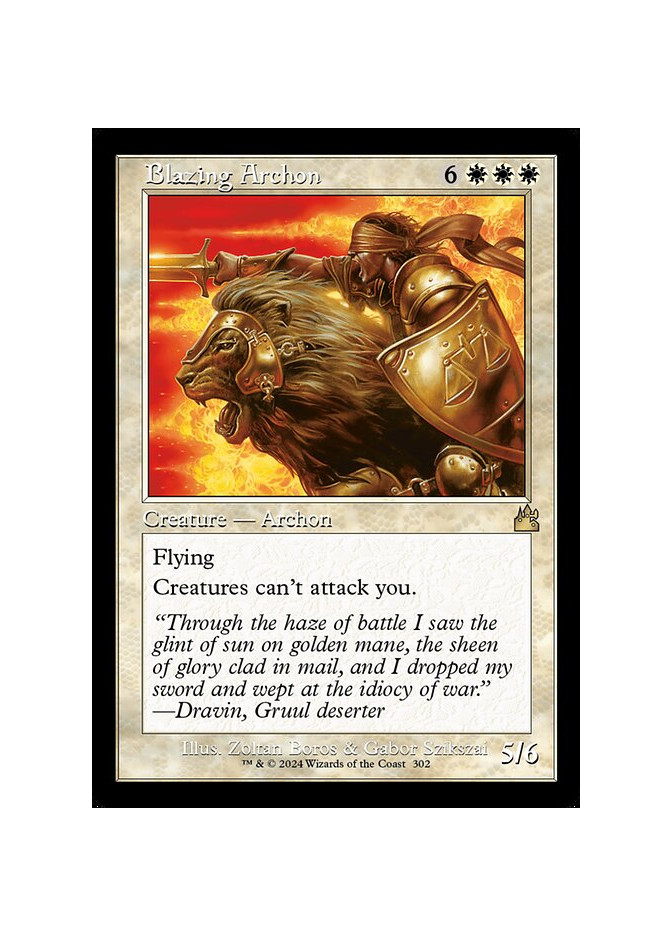 Blazing Archon - Foil