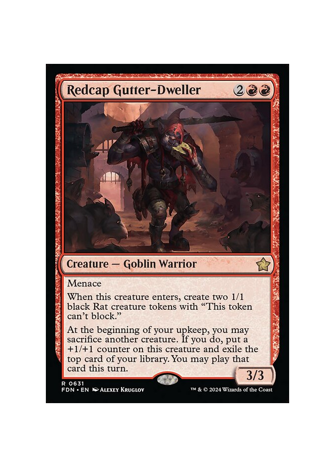 Redcap Gutter-Dweller
