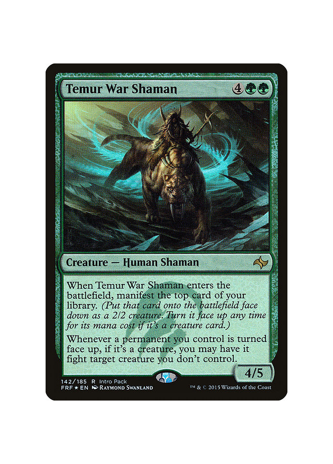 Temur War Shaman - Foil