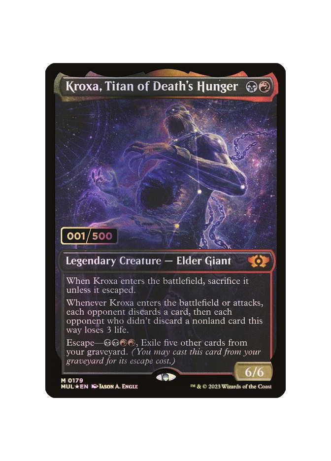 Kroxa, Titan of Death's Hunger - Foil