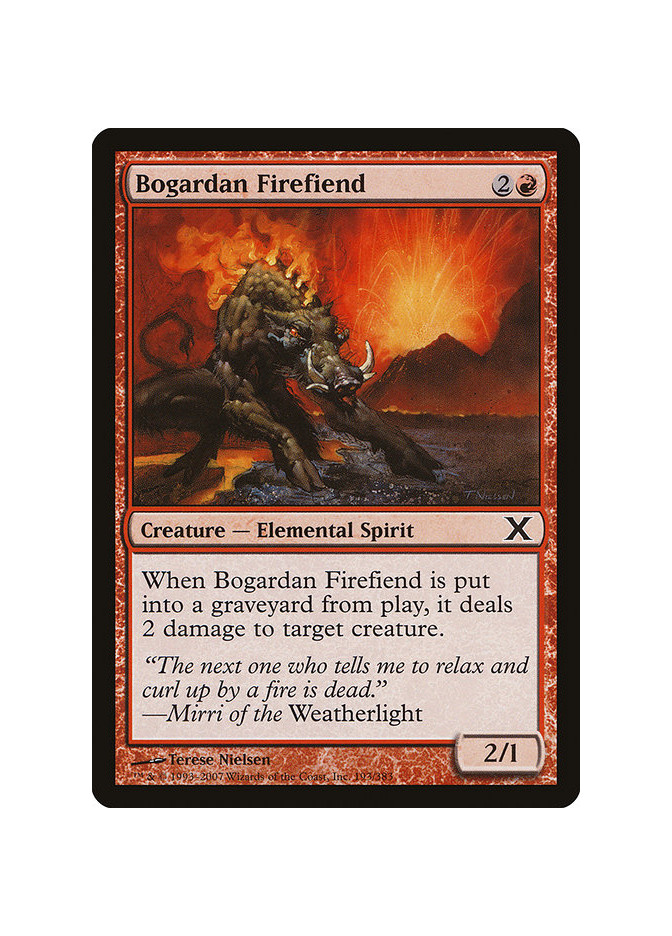 Bogardan Firefiend - Foil