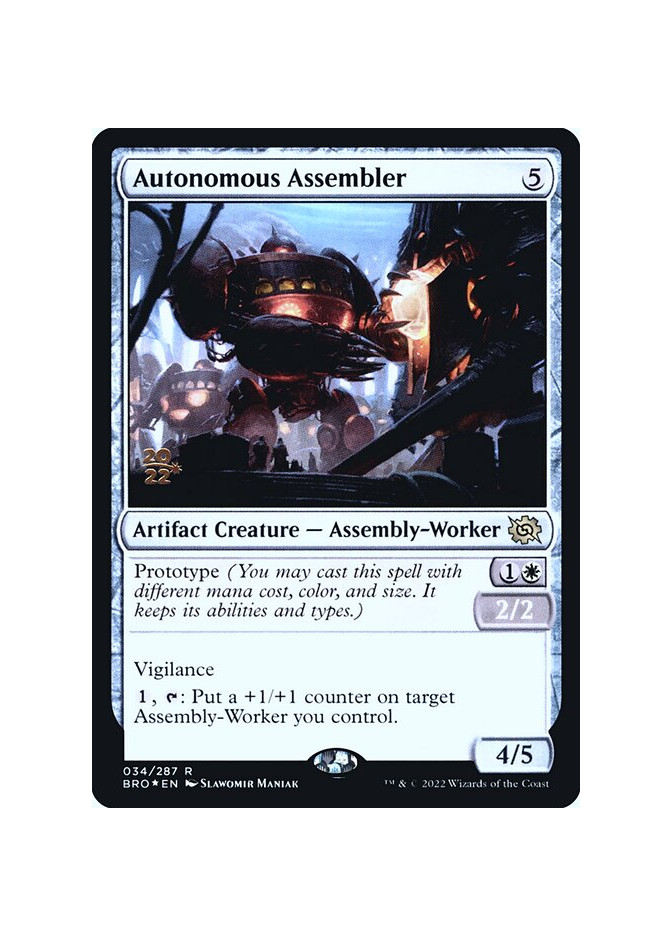 Autonomous Assembler - Foil