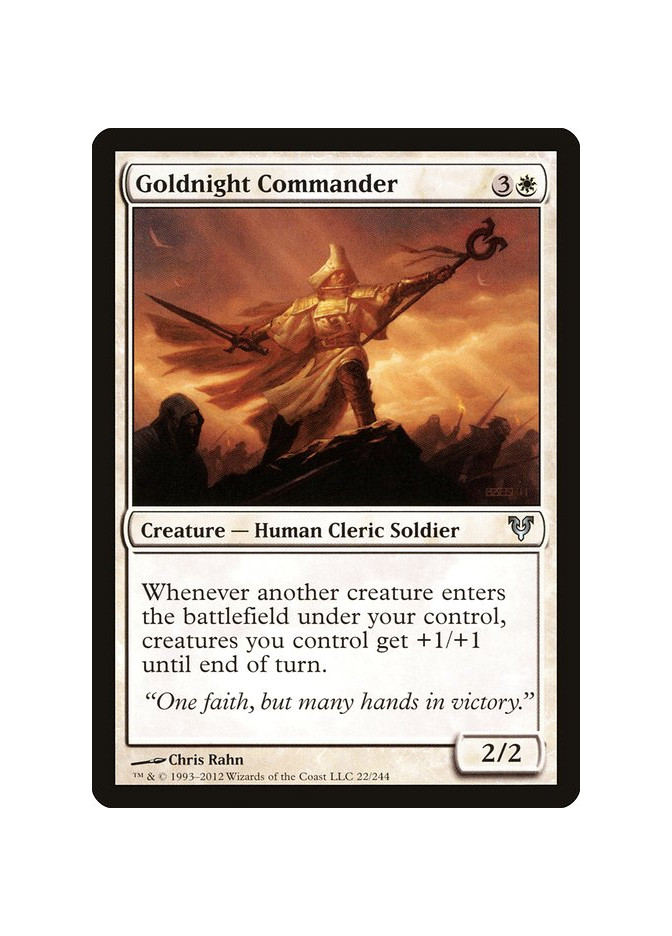 Goldnight Commander - Foil