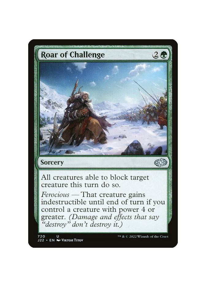 Roar of Challenge