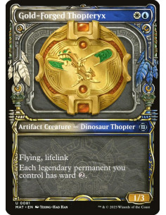 Gold-Forged Thopteryx - Foil